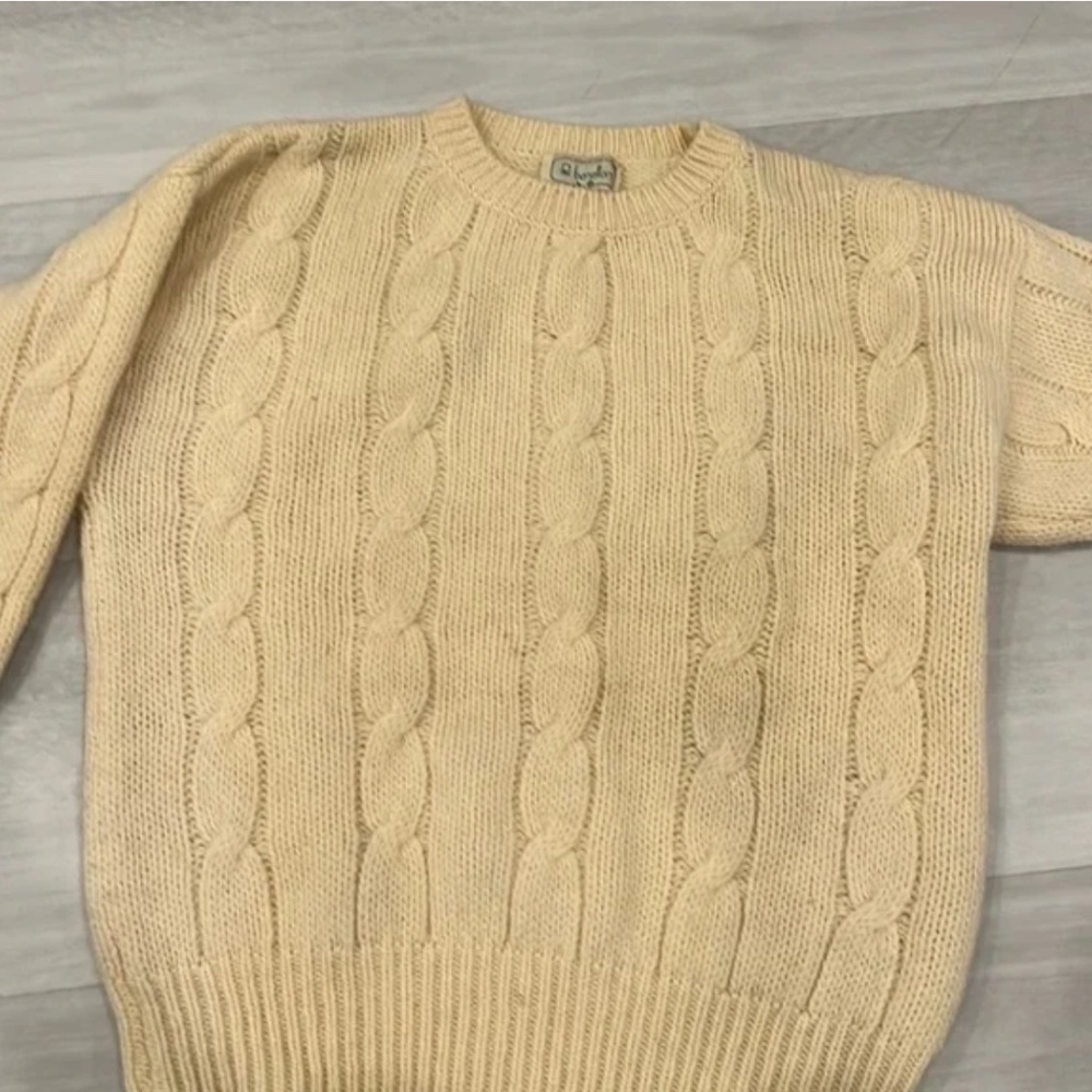 Vintage Benetton Shetland Wool Sweater-Made in Italy